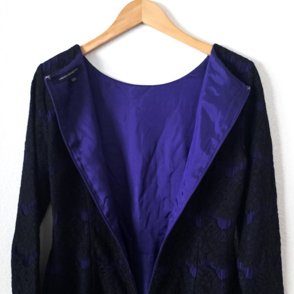 French Connection Leana Lace Flared Dress – 8 - Picture 11 of 15